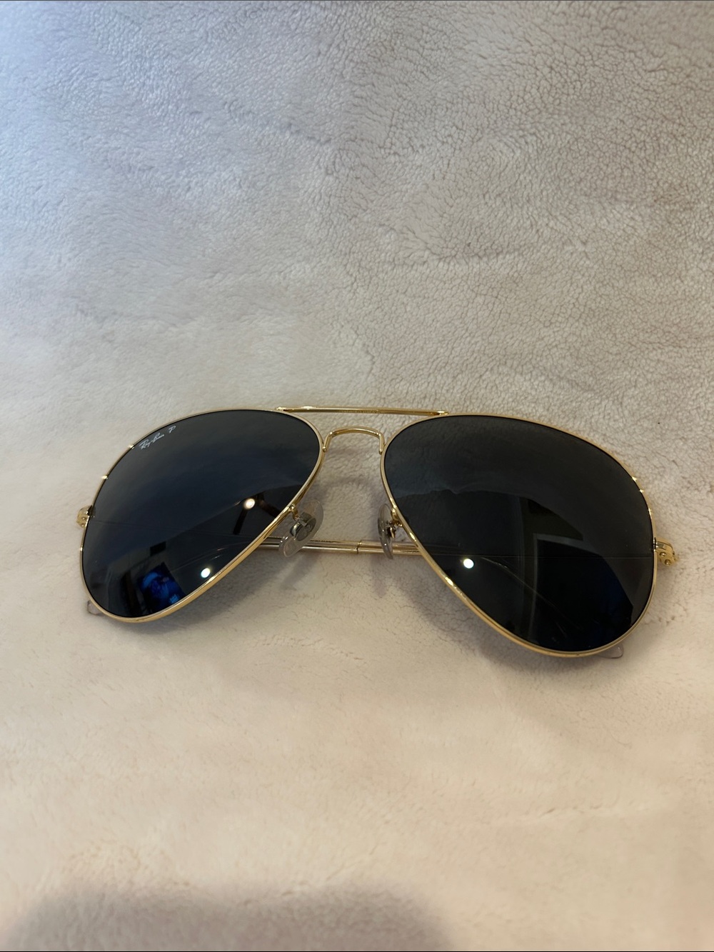 Rayban Polarized Aviator Sunglasses